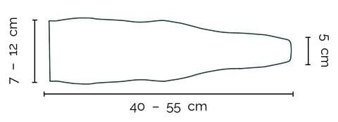 SALMON LEATHER - METALIC FINISH