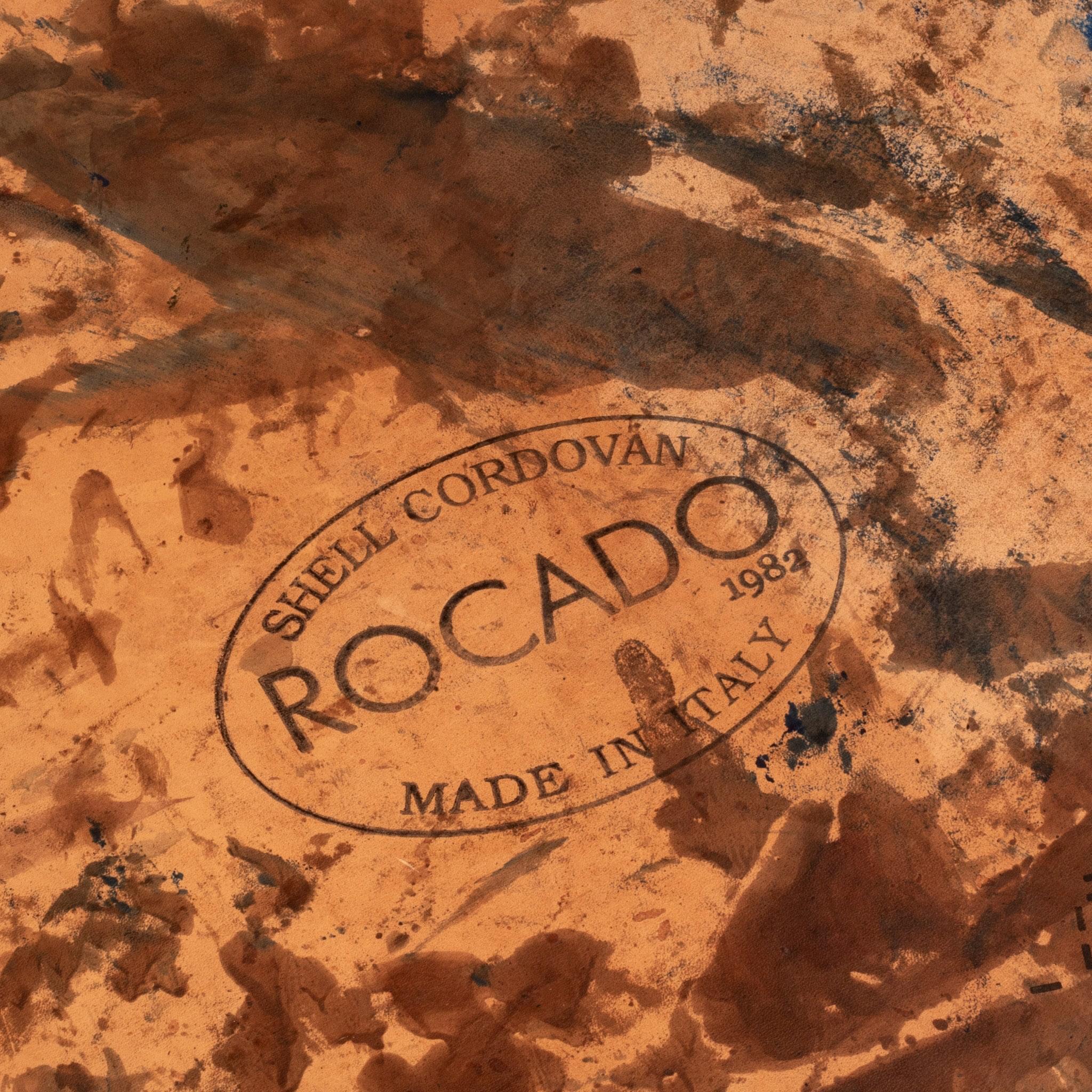 ROCADO MARBLED SHELL CORDOVAN - BROWN WITH TWO STAMP - Image 2