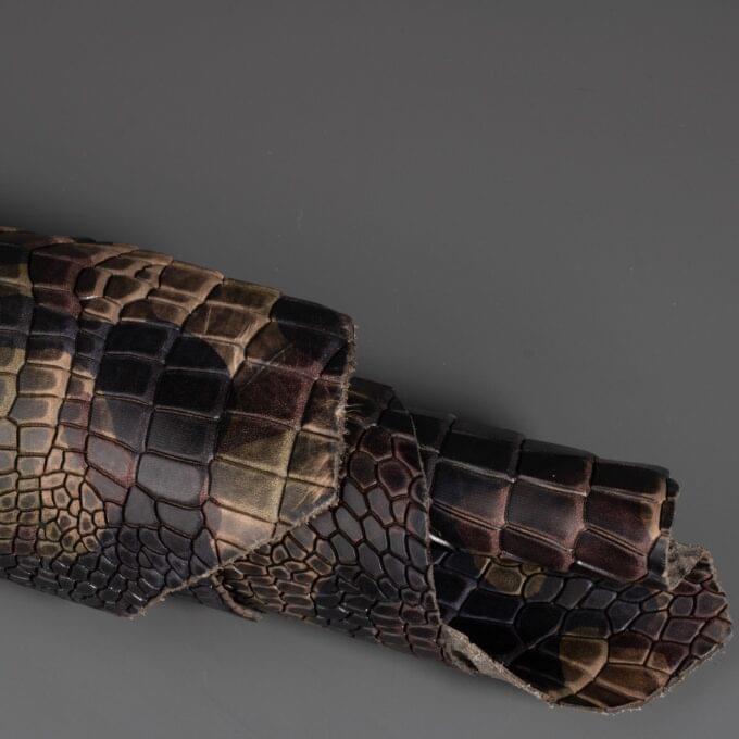 EL VAQUERO CROCCO EMBOSSED - GREEN