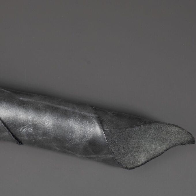 TALIAN SIDE PULL UP GLAZED - METALIC GREY