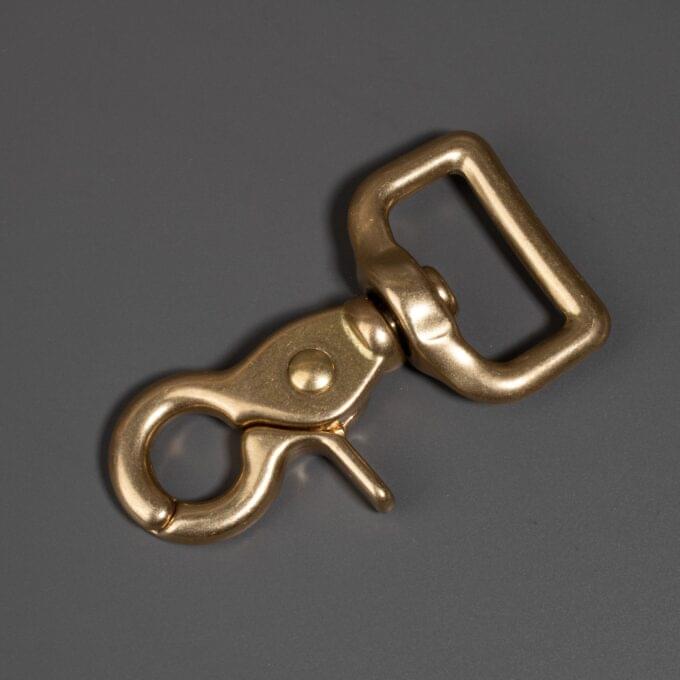SOLID BRASS SWIVEL HOOK
