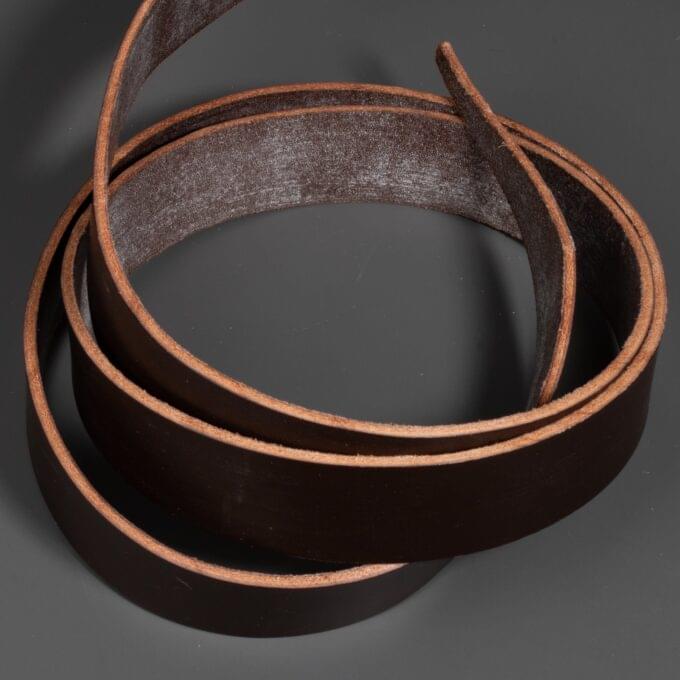 J&E SEDGWICK TRADITIONAL ENGLISH BRIDLE BUTT - CHOCO