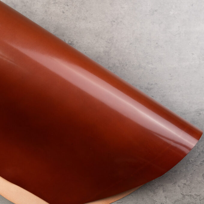 ROCADO SHELL CORDOVAN - COGNAC - WITH TWO STAMP