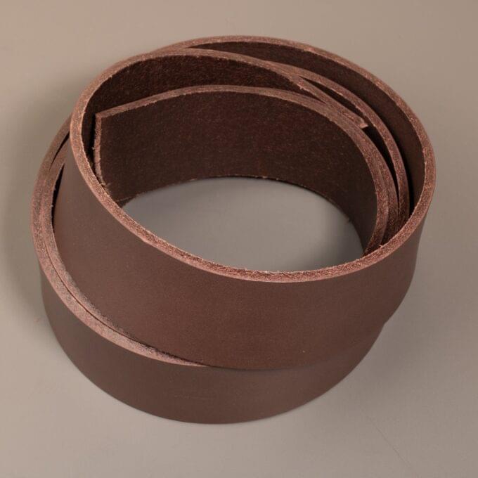 DAKOTA BELT STRAP DARK BROWN