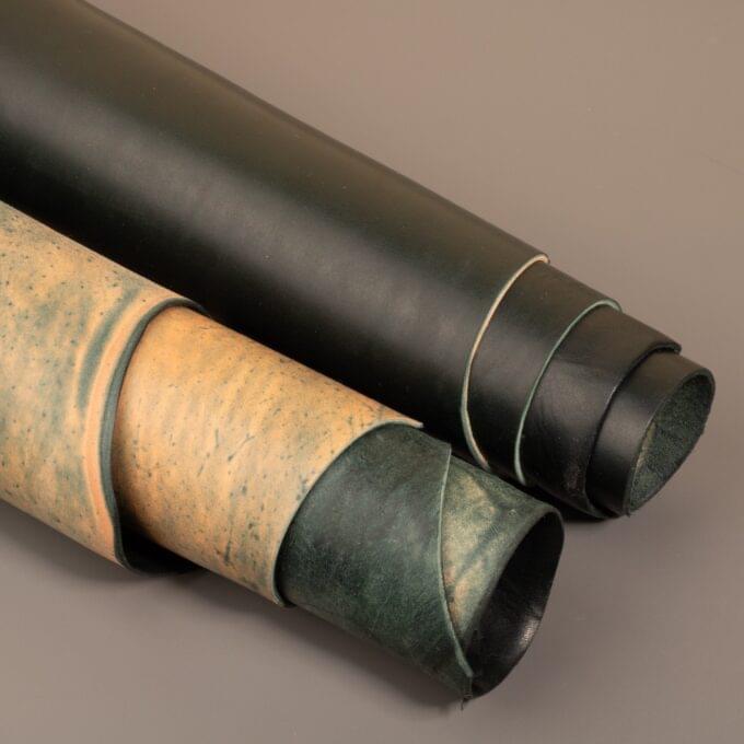 Culatta cavallo ”Flower marbled” of GUIDI - Petrolio - Pre-order