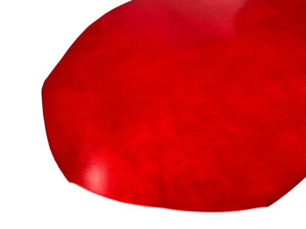 SHINKI HIKAKU OIL CORDOVAN - RED WITH STAMP