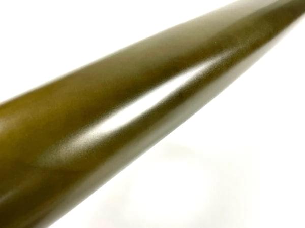 SHINKI HIKAKU OIL CORDOVAN - OLIVE WITH STAMP