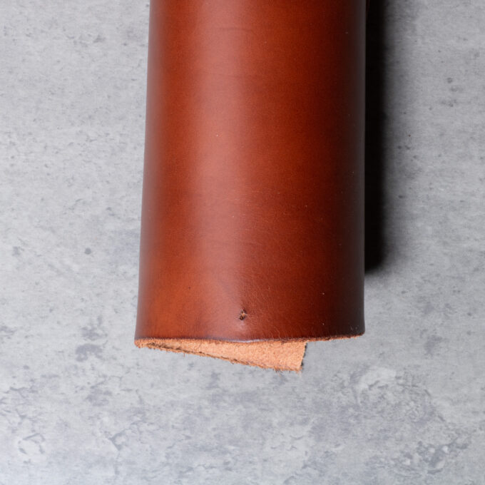 CONCERIA WALPIER ARTISAN ( HANDMADE) SMOOTH - COGNAC - A/B Grade