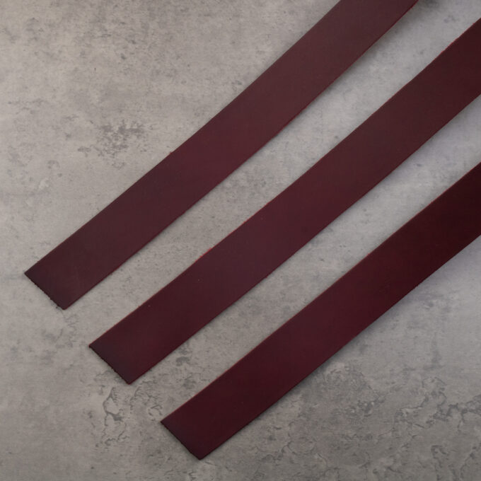 DAKOTA BELT STRAP BURGUNDY