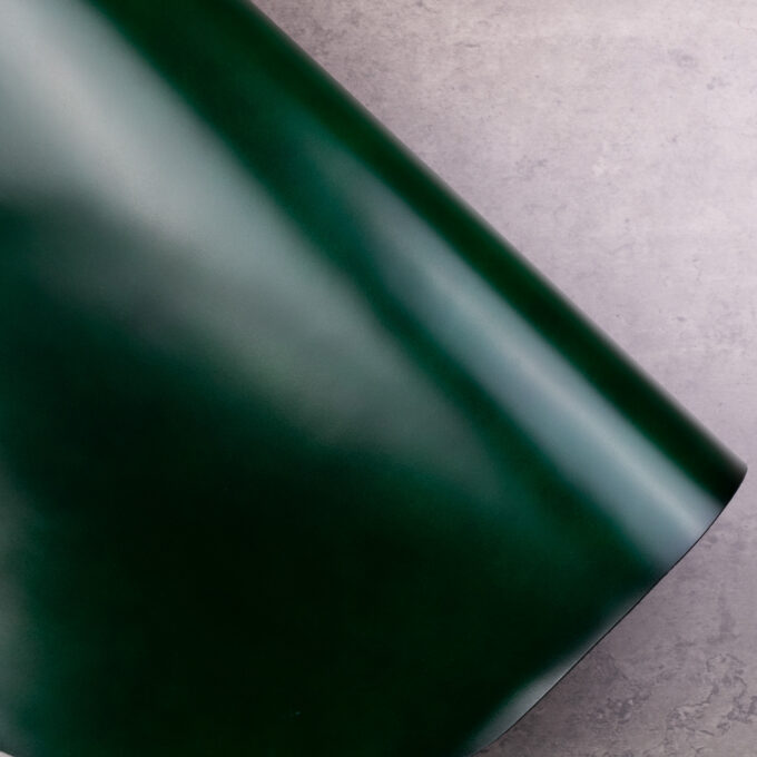 LEDER OGAWA SHELL CORDOVAN - GREEN