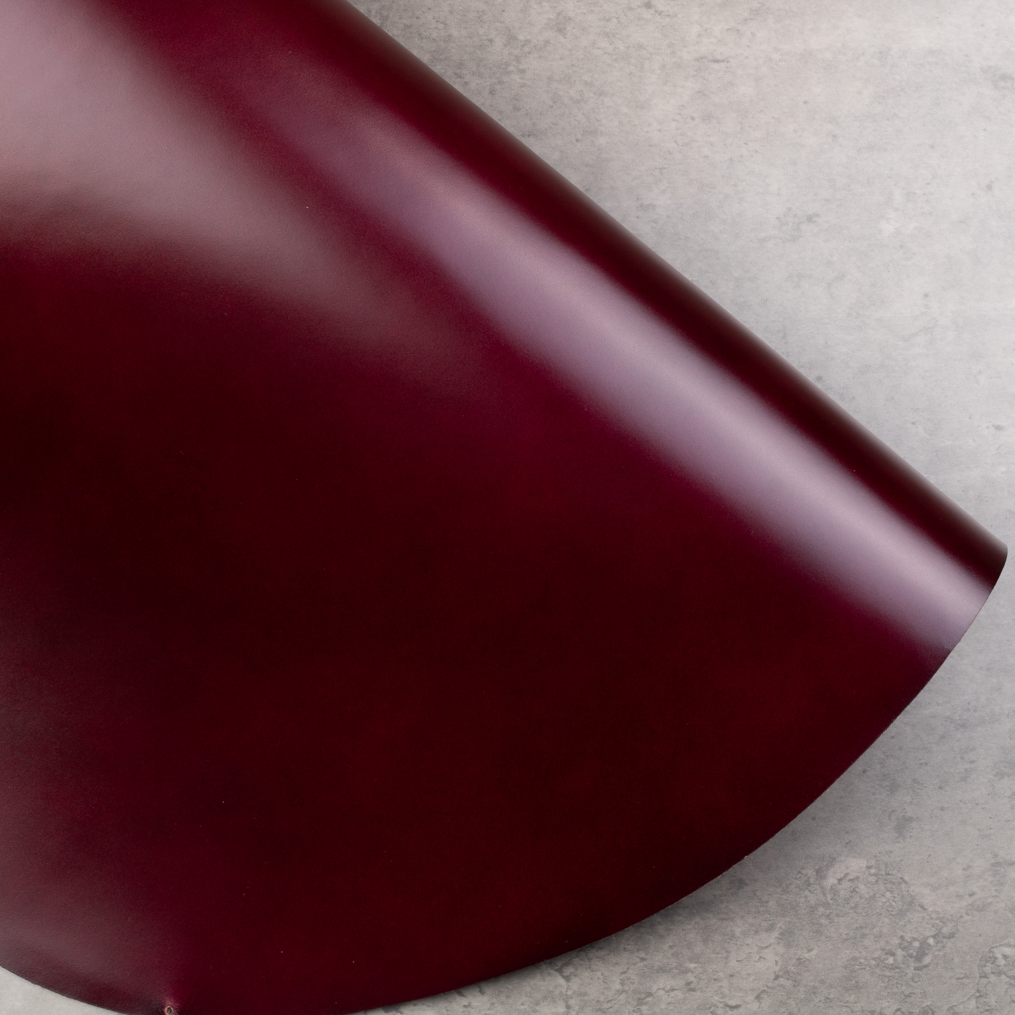 LEDER OGAWA SHELL CORDOVAN - MERLOT