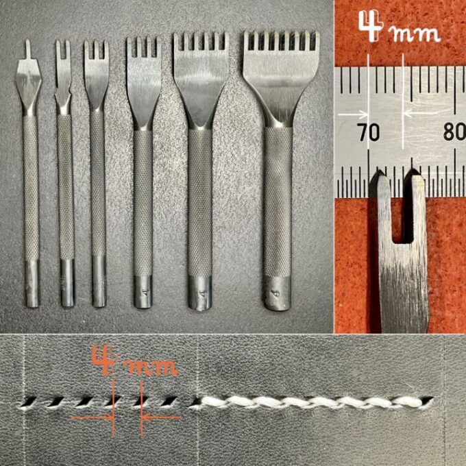 OKA FACTORY - JAPANESE STYLE - DIAMOND PRICKING IRONS - 4 mm