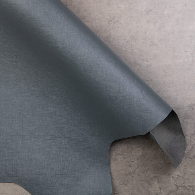 ALRAN GOAT SAFFIANO - ACIER