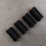 BELTS PRODUCTION BRAIDED WAX THREADS - Black