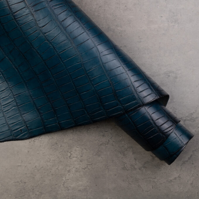 CONCERIA WALPIER CROCO TAIL EMBOSSED