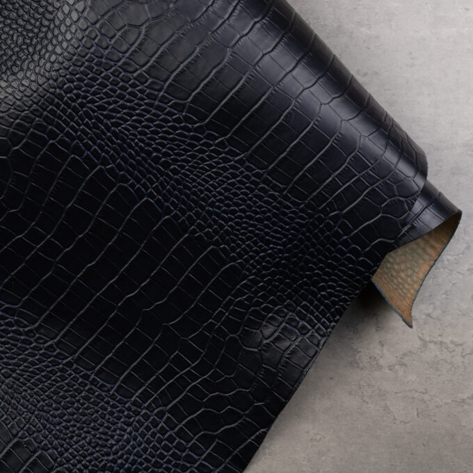 CONCERIA WALPIER CROCO EMBOSSED LUXURY MATT