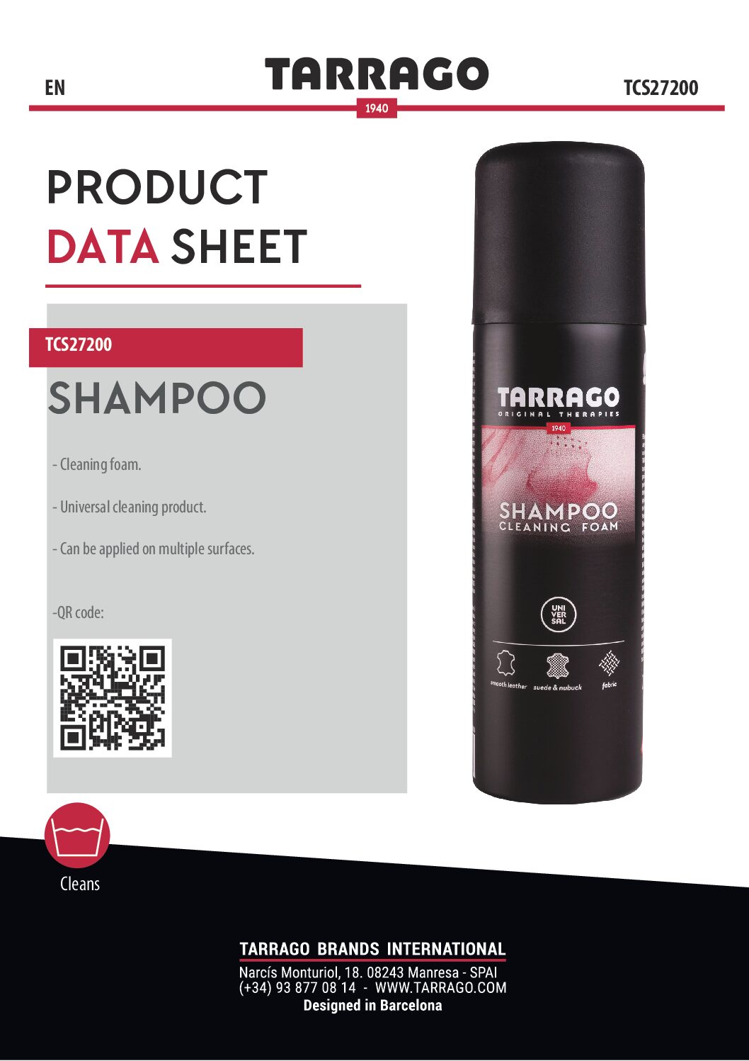TARRAGO SHAMPOO 200ml