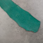 SALMON LEATHER - BRIGHT FINISH - Green