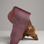 SALMON LEATHER - SATIN FINISH - Wine